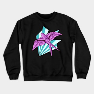 the origami Crewneck Sweatshirt